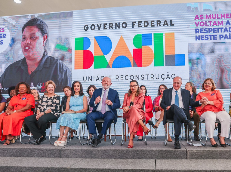 Cerimônia de celebração do Dia Internacional das Mulheres e anúncio de conjunto de ações